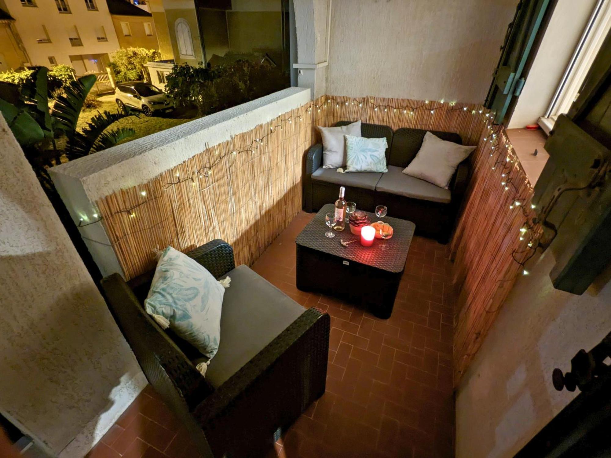 Netflix - Lit Queen Size - Terrasse Plein Sud - Climatisation - 2'Centre-Ville - 6'Mer - Parking Prive - 56M2 - L'Olivine - Offre Speciale La Londe-les-Maures Luaran gambar